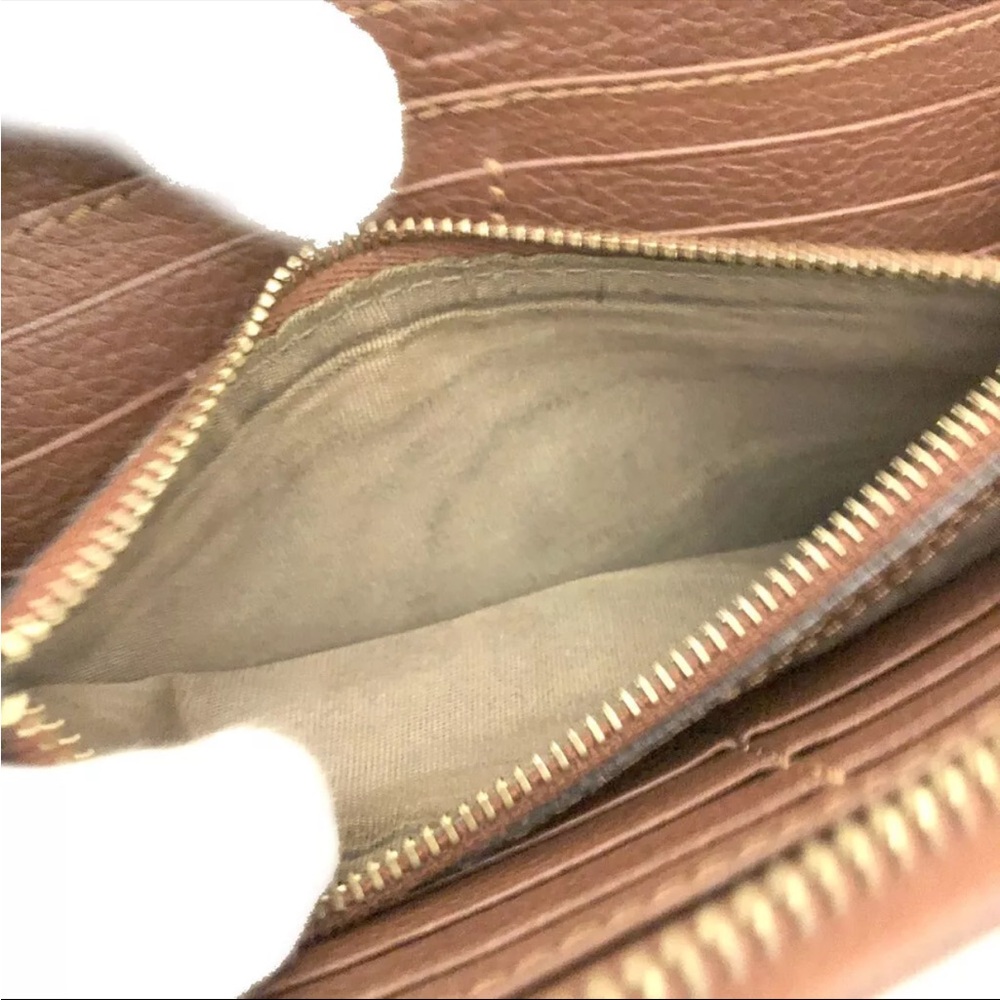 Chloe Paraty Leather Long Zip Around Wallet Purse - Picture 6 of 8